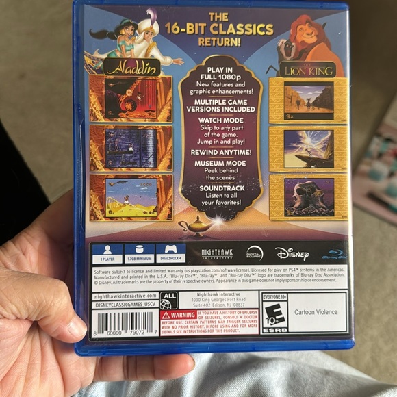 Aladdin and Lion King PS4 Game - Picture 2 of 4